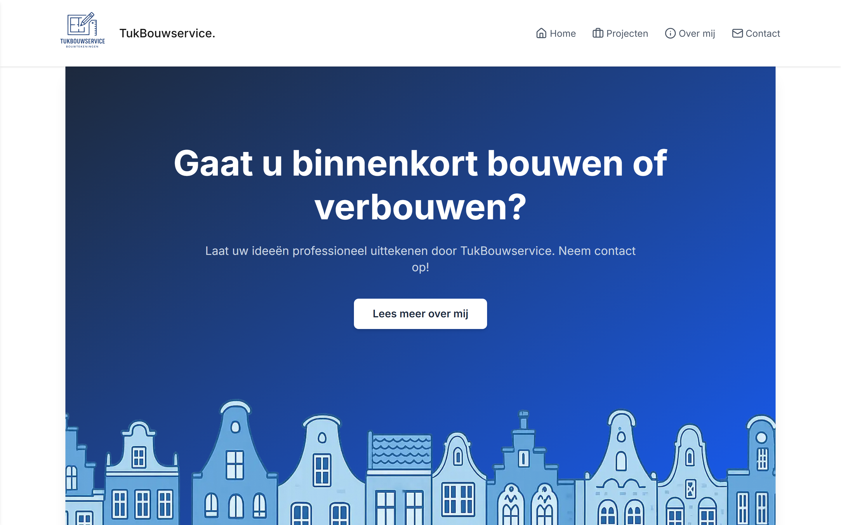 Homepage van TukBouwservice